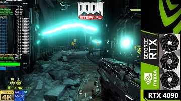 Doom Eternal Ultra Nightmare, Ray Tracing 4K | RTX 4090 | i9 13900K