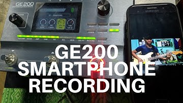 Ge200 Smartphone Recording