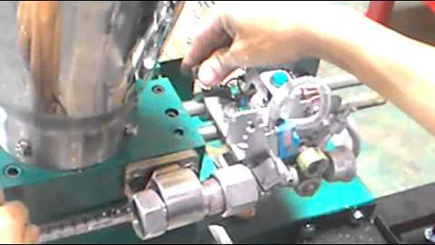 Setup incense making machine - Hung Tuan