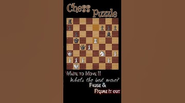 What’s the Best Move? | Chess Puzzle | EP 043 | he wouldn’t give up his queen 😅😅