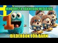 Min Första Räknebok Med Djur - Bilderbok för barn