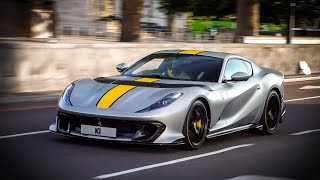 Supercars In London 2023 - #Csatw569 | Ferrari 812 Competizione, Mclaren Senna, Mansory Bentayga