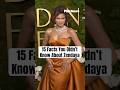 15 Facts You Didn’t Know About Zendaya #shorts #zendaya #euphoria