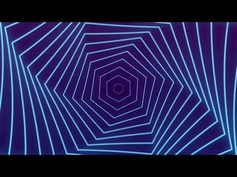 Blue Hexagon Abstract Background Video, Motion Background Loop | Free Stock Footage