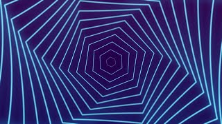 Blue Hexagon Abstract Background Video, Motion Background Loop | Free Stock Footage