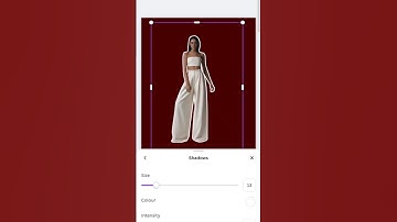 Learn how to give an outline shadow effect to an image in Canva...#canva #shorts #shortvideo #tricks