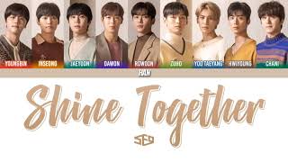 SF9 - Shine Together (손잡아 줄게) Lyrics [Color Coded-Han/Rom/Eng]