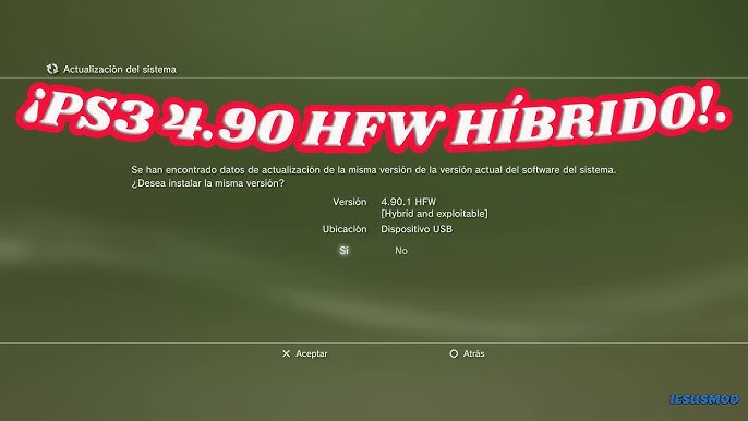 HFW (hybrid firmware) 4.90.1