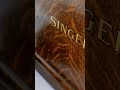 Close up Original Excellent Condition Antique Singer Sewing Machine