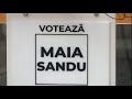 Conferință de presă susținută de Maia Sandu, candidat la funcția de Președinte al Republicii Moldova