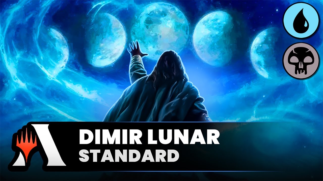 🌙 ESTOU APAIXONADO POR ESSE DECK! | DIMIR LUNAR no STANDARD! | (Magic Arena)