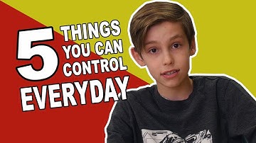 5 Things You Can Control