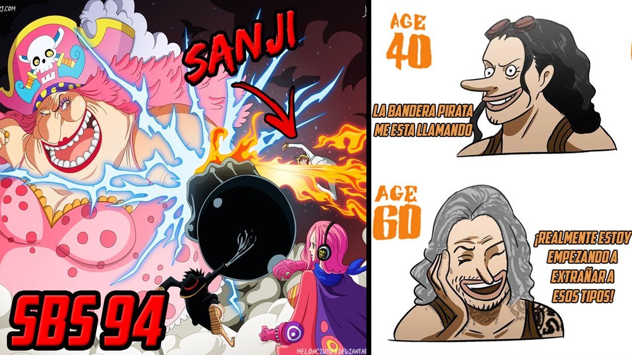 ONE PIECE SBS 94 El SBS más P3RV3RTIDO xD Sanji NO Atacó a Big Mom Por Ser Mujer Usopp 40