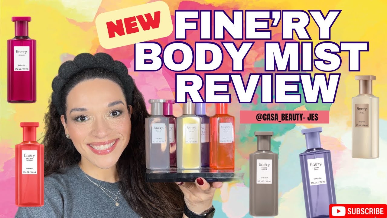 NEW Fine’ry Body Mists Review 