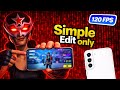SO I TRIED TO DO THE SIMPLE EDIT ONLY CHALLENGE IN FORTNITE!!! 2026 FORTNITE MOBILE GAMEPLAY S22 +
