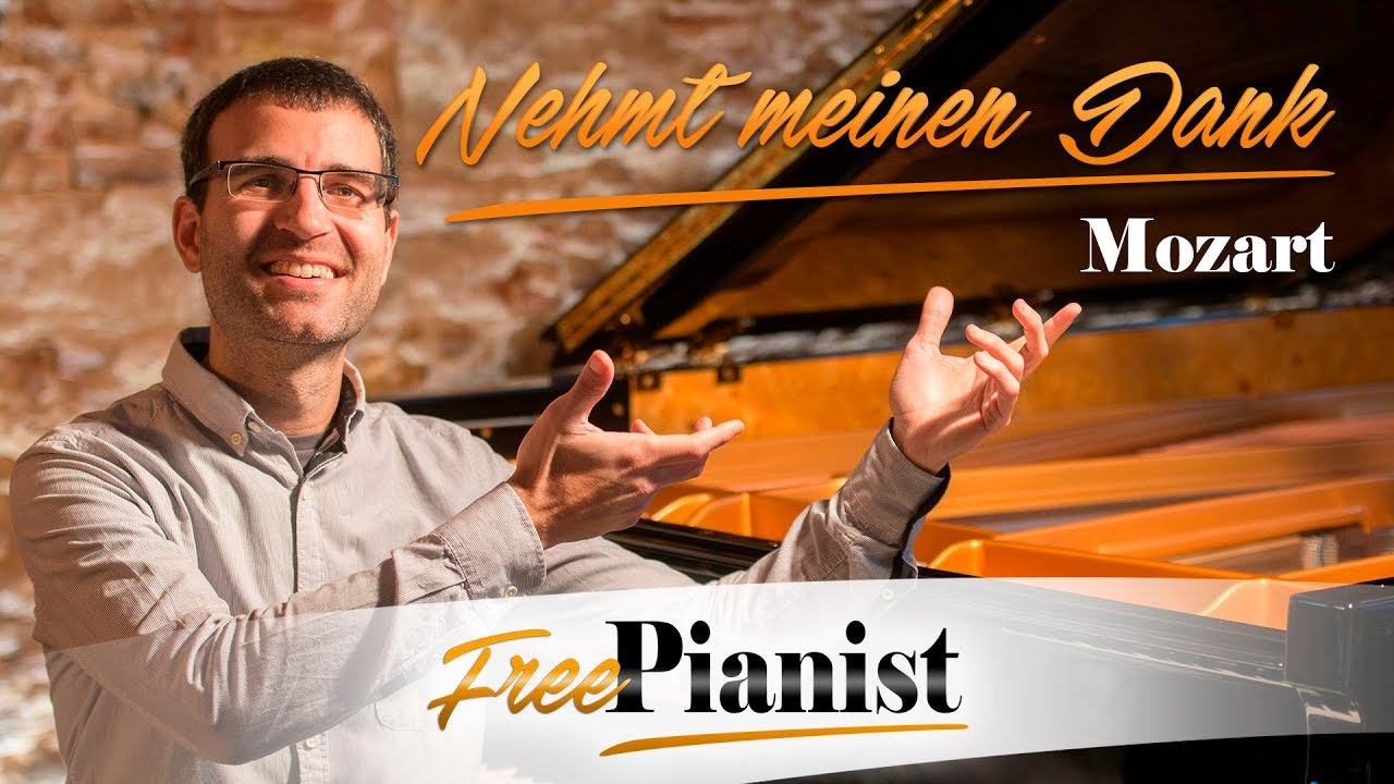 Nehmt meinen Dank - KARAOKE / PIANO ACCOMPANIMENT - K.383 - Mozart