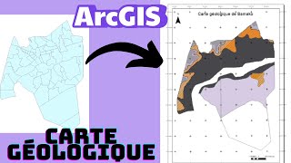 Making a geological map in ArcGIS