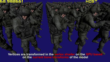 Tremble - GPU Skinning in DirectX 12 - Part of 2nd year project