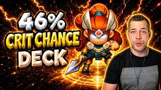 I Built a 46% Crit Chance Deck And It Actually Works! | Rush Royale