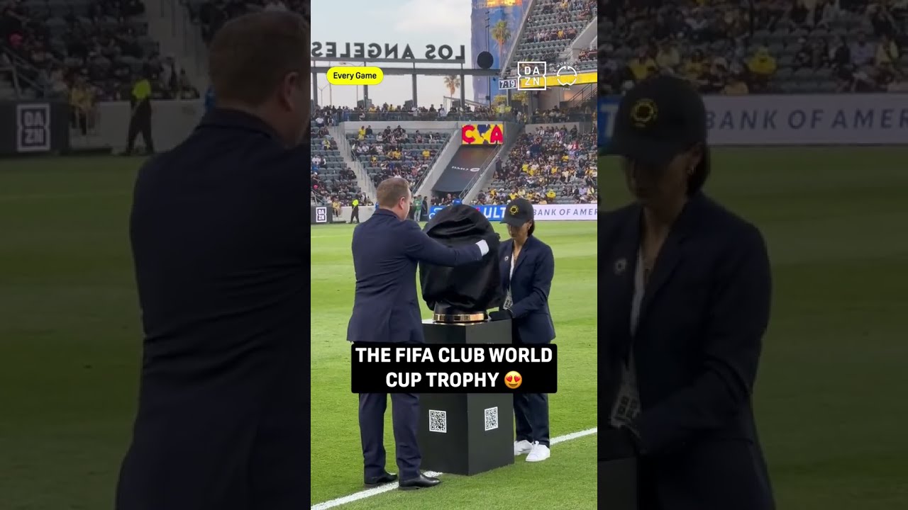 The Club World Cup Trophy Is Here 