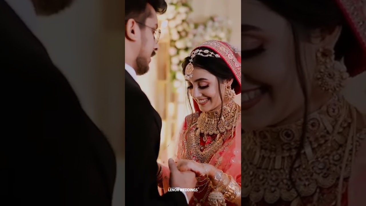 Kerala Muslim bride wedding day #shorts #muslimbrides #nikkah #bridesworld