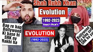 Shah Rukh Khan Evolution (1992-2023) | Evolution Of Shahrukh Khan (Deewana-Pathaan) #shahrukh #srk
