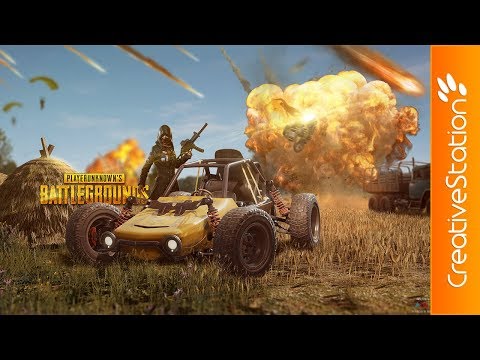 Battlegrounds - Speed art (#Photoshop) | CreativeStation