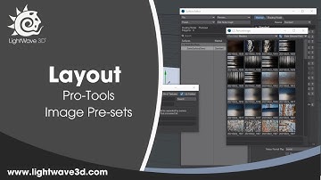 Lightwave 3D Pro Tools Image Pre-sets