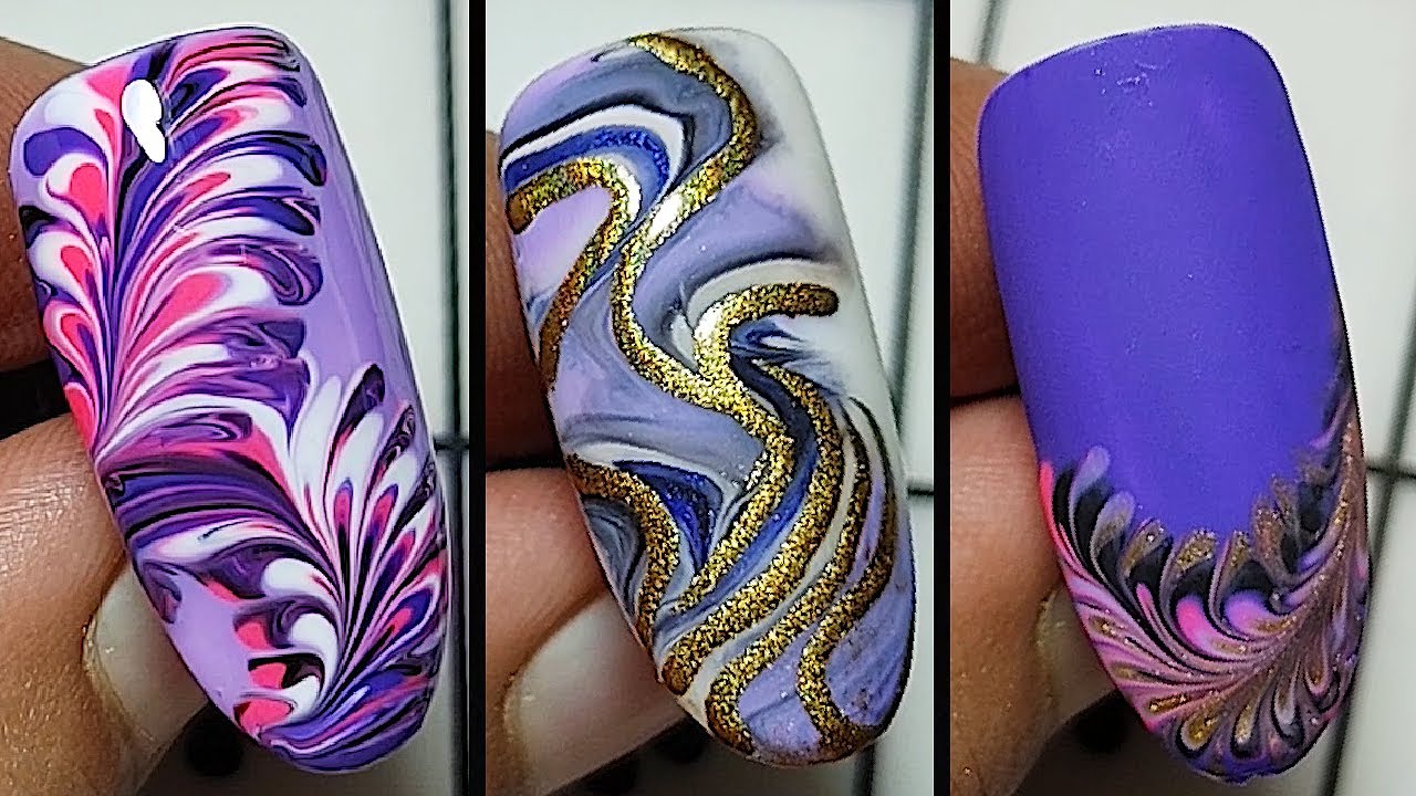 How To Do Marble Nails & Top 10 Popular Marble Nail Designs 2023