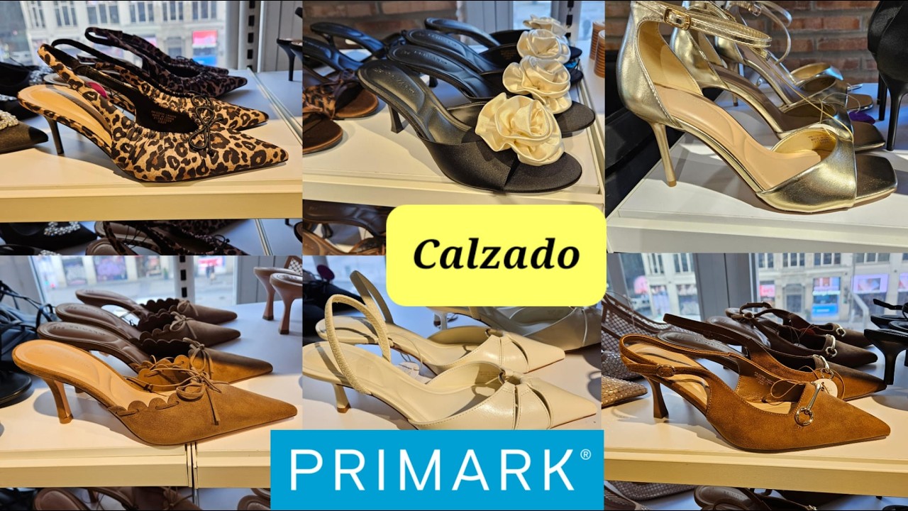 Primark Sandalias Novedades Primavera Verano Tendencias Zapatos tacón Moda Low Cost Nueva Colección