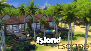 The Sims 4| Speed Build| Island Escape