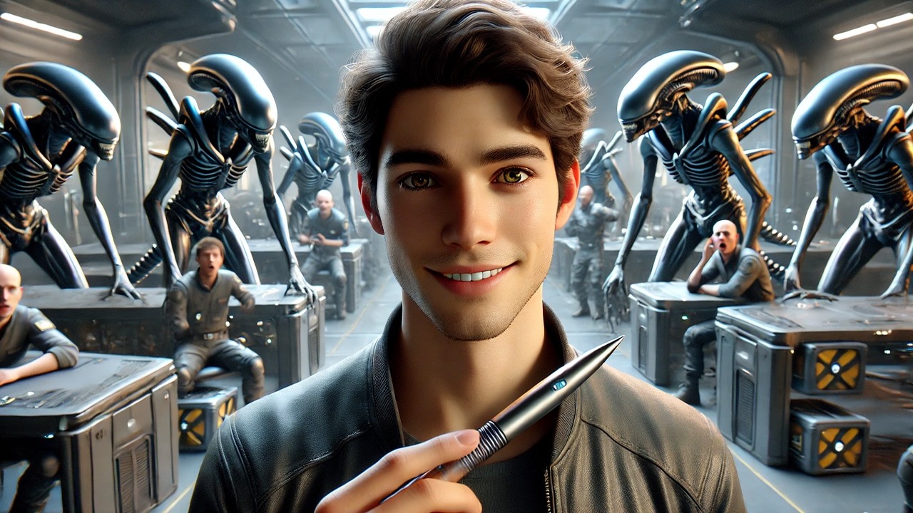 Атака инопланетных хищников высшего порядка — кадет из Мира Смерти убил их всех ручкой! | HFY Sci...