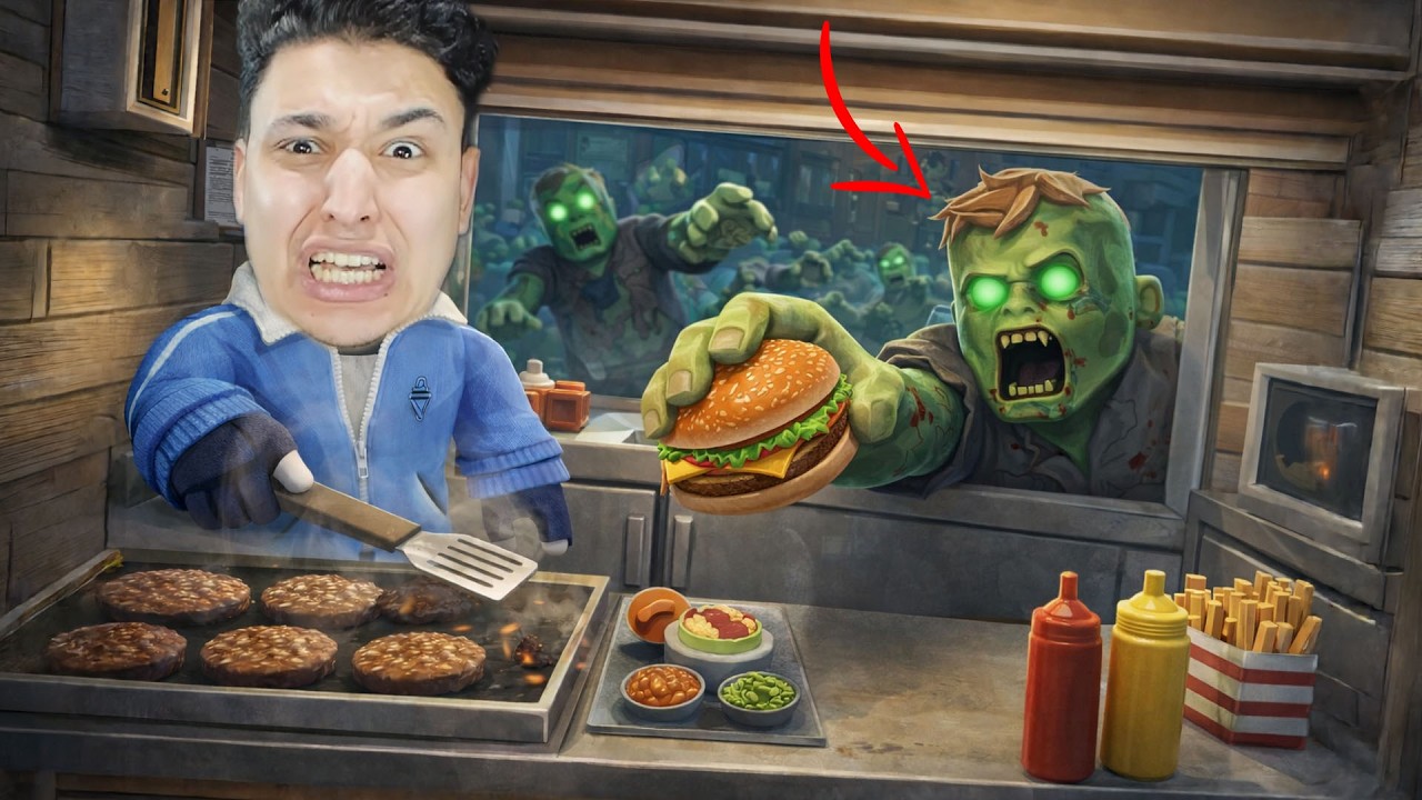 عملت سندوتشات برجر للزومبى !!