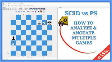 SCID vs PC #4 - How to Analyze & Annotate Multiple Games