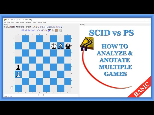 analyse and store a annotated game by stockfish in scid - Chess Stack  Exchange