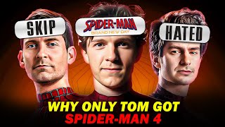 Why Tom Holland Got a 4th Spider-Man Movie (And Tobey & Andrew Didn’t)