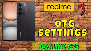 Enable OTG to connect usb / pendrive Realme C75 || USB Pendrive settings || OTG settings #realme