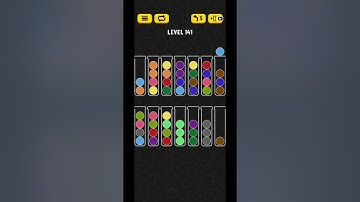 Ball sort puzzle level 141