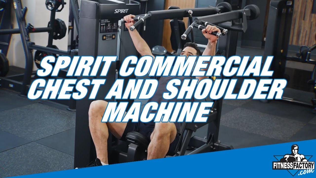 Spirit Commercial Chest and Shoulder Machine (FitnessFactory.com)