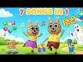 Pofy aur Mimi ke 7 Masti Bhare Kids Songs | Learning Song Collection | Hello Pofy
