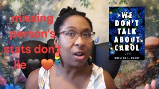Black girl missing, again @TangibleReads