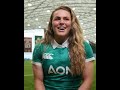 Beibhinn Parsons looks ahead to Ireland v Italy