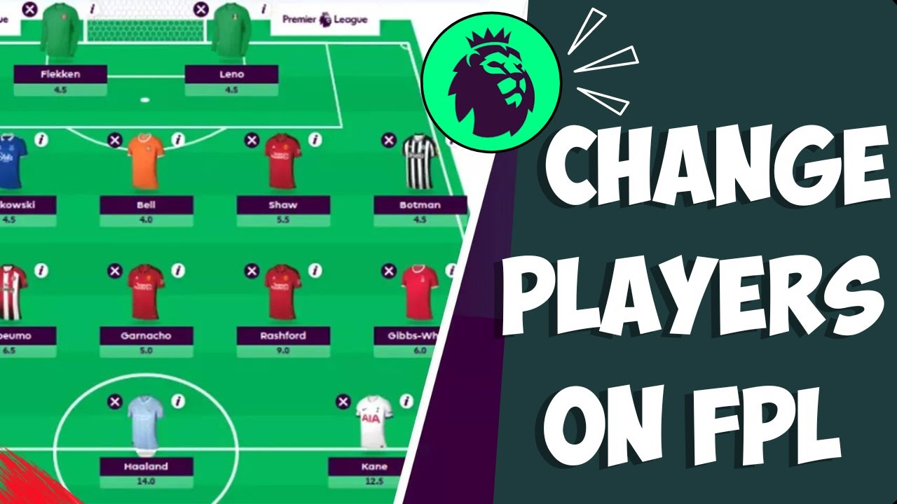 How to Substitute Players on FPL 2023