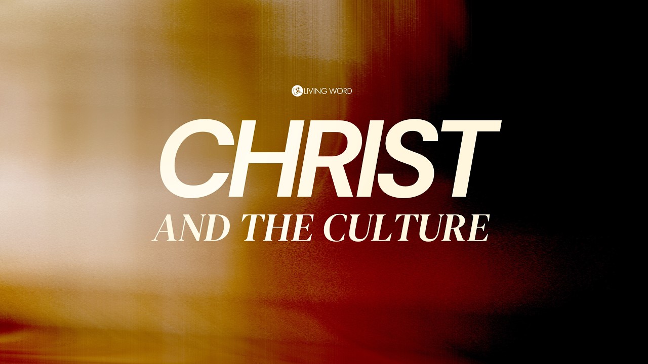 "Christ And The Culture" (Various Texts) Pastor Jun Ang August 9, 2026 Sunday Service