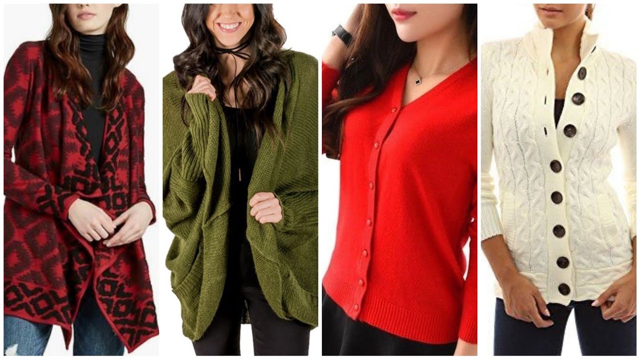 Latest Pakistani Branded Sweaters Designs For Girls/Cardigan Style YouTube