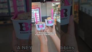 NEW Baskin Robbins in Newmarket! #gtafoodie #newmarketeats #gtaeats #icecream #treats