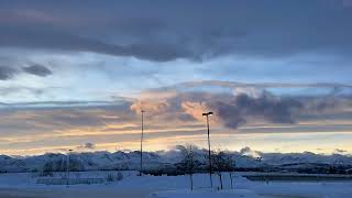Alaska sunrise time-lapse