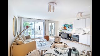 Découvrez l'appartement décoré 4 pièces de la "Villa Amanda" à Antony Content