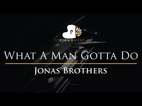 jonas-brothers---what-a-man-gotta-do---piano-karaoke-instrumental-cover-with-lyrics