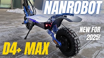 This $1400 E-Scooter is a POWER COMMUTER! Nanrobot D4+ Max Full Review
